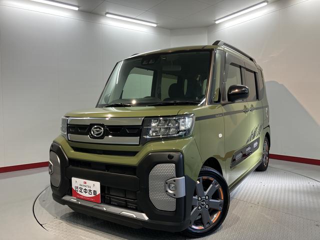 タントファンクロスターボ純正ナビ　バックモニター　フルセグＴＶ　ＣＤ　ＤＶＤ　ＵＳＢ　Ｂｌｕｅｔｏｏｔｈ　ドラレコ　両側電動スライドドア　前席シートヒーター　オートライト　ＬＥＤヘッドライト　電動パーキング　障害物センサー（愛媛県）の中古車