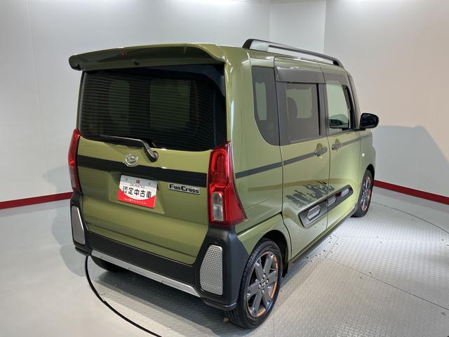 タントファンクロスターボ純正ナビ　バックモニター　フルセグＴＶ　ＣＤ　ＤＶＤ　ＵＳＢ　Ｂｌｕｅｔｏｏｔｈ　ドラレコ　両側電動スライドドア　前席シートヒーター　オートライト　ＬＥＤヘッドライト　電動パーキング　障害物センサー（愛媛県）の中古車