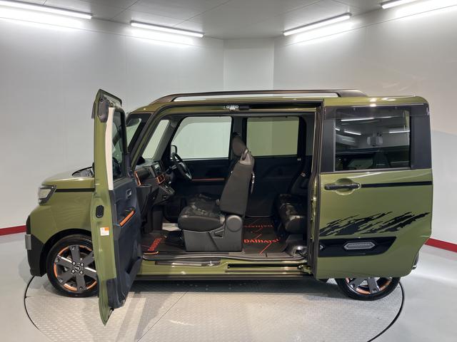 タントファンクロスターボ純正ナビ　バックモニター　フルセグＴＶ　ＣＤ　ＤＶＤ　ＵＳＢ　Ｂｌｕｅｔｏｏｔｈ　ドラレコ　両側電動スライドドア　前席シートヒーター　オートライト　ＬＥＤヘッドライト　電動パーキング　障害物センサー（愛媛県）の中古車