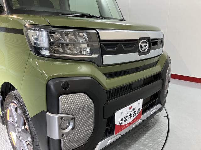 タントファンクロスターボ純正ナビ　バックモニター　フルセグＴＶ　ＣＤ　ＤＶＤ　ＵＳＢ　Ｂｌｕｅｔｏｏｔｈ　ドラレコ　両側電動スライドドア　前席シートヒーター　オートライト　ＬＥＤヘッドライト　電動パーキング　障害物センサー（愛媛県）の中古車