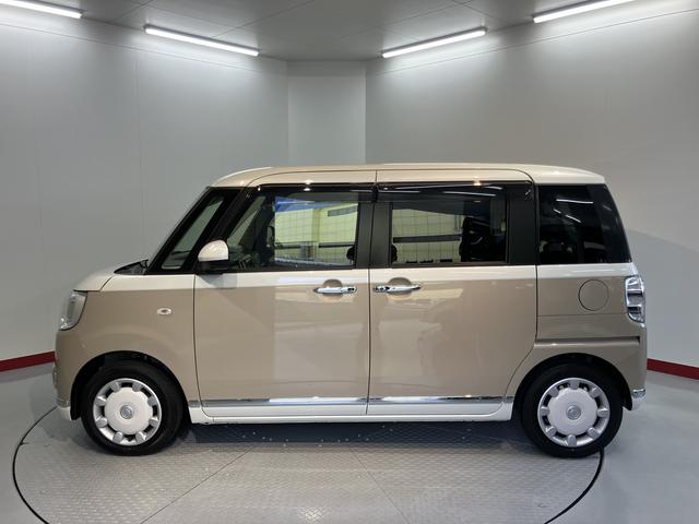 ムーヴキャンバスＧメイクアップＶＳ　ＳＡIII純正ナビ　パノラマモニター　フルセグＴＶ　ＣＤ　ＤＶＤ　Ｂｌｕｅｔｏｏｔｈ　ＥＴＣ　両側電動スライドドア　運転席シートヒーター　オートライト　ＬＥＤヘッドライト　プッシュスタート　アイドリングストップ（愛媛県）の中古車