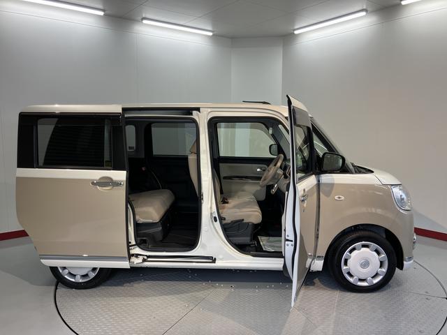 ムーヴキャンバスＧメイクアップＶＳ　ＳＡIII純正ナビ　パノラマモニター　フルセグＴＶ　ＣＤ　ＤＶＤ　Ｂｌｕｅｔｏｏｔｈ　ＥＴＣ　両側電動スライドドア　運転席シートヒーター　オートライト　ＬＥＤヘッドライト　プッシュスタート　アイドリングストップ（愛媛県）の中古車