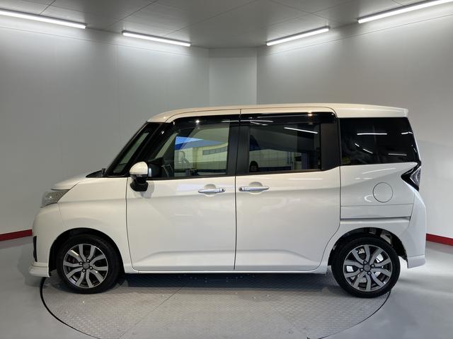 トールカスタムＧ　ターボ　ＳＡII両側電動スライドドア　オートライト　ＬＥＤヘッドライト　プッシュスタート　アイドリングストップ　オートクルーズコントロール　電動格納ドアミラー　キーフリーシステム　バックカメラ装着車（愛媛県）の中古車