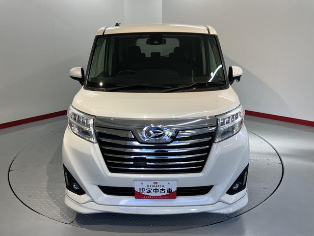 トールカスタムＧ　ターボ　ＳＡII両側電動スライドドア　オートライト　ＬＥＤヘッドライト　プッシュスタート　アイドリングストップ　オートクルーズコントロール　電動格納ドアミラー　キーフリーシステム　バックカメラ装着車（愛媛県）の中古車