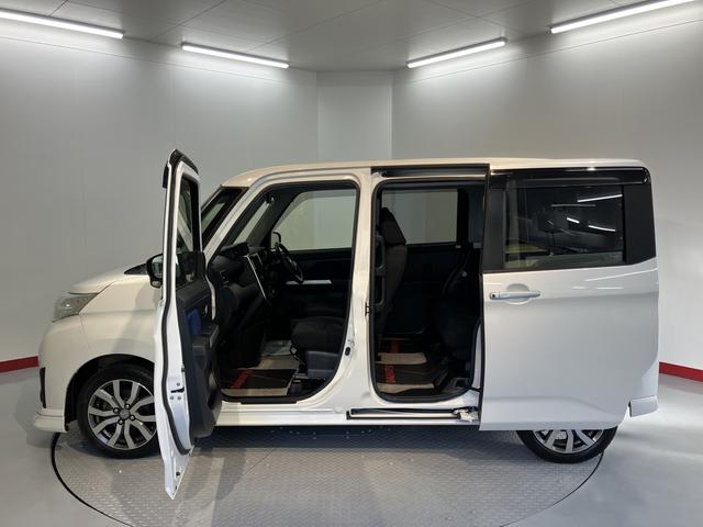 トールカスタムＧ　ターボ　ＳＡII両側電動スライドドア　オートライト　ＬＥＤヘッドライト　プッシュスタート　アイドリングストップ　オートクルーズコントロール　電動格納ドアミラー　キーフリーシステム　バックカメラ装着車（愛媛県）の中古車