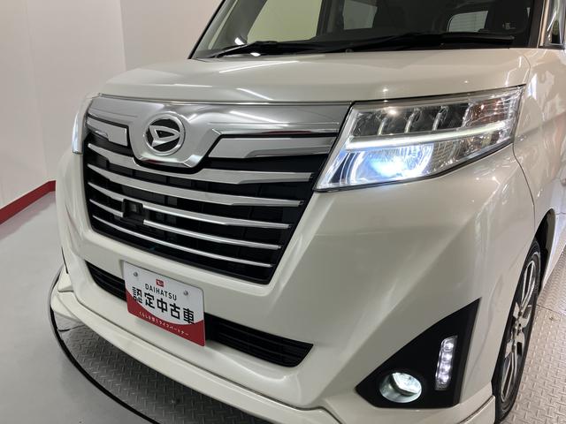 トールカスタムＧ　ターボ　ＳＡII両側電動スライドドア　オートライト　ＬＥＤヘッドライト　プッシュスタート　アイドリングストップ　オートクルーズコントロール　電動格納ドアミラー　キーフリーシステム　バックカメラ装着車（愛媛県）の中古車