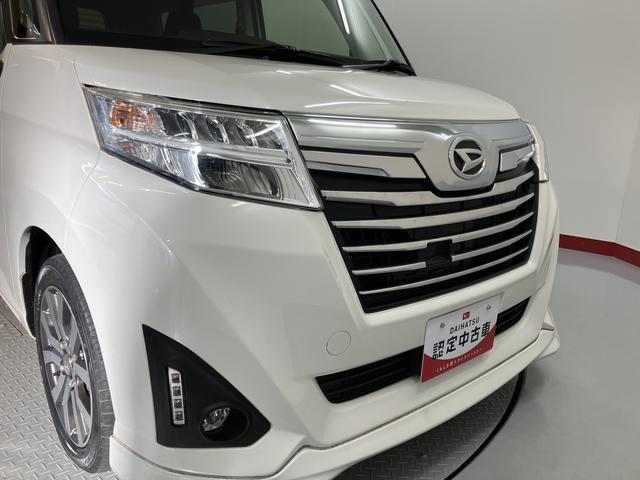 トールカスタムＧ　ターボ　ＳＡII両側電動スライドドア　オートライト　ＬＥＤヘッドライト　プッシュスタート　アイドリングストップ　オートクルーズコントロール　電動格納ドアミラー　キーフリーシステム　バックカメラ装着車（愛媛県）の中古車