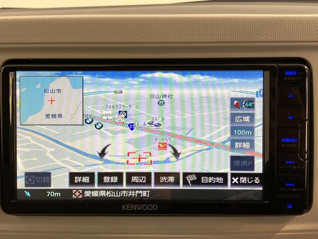 ミラトコットＧ　ＳＡIII社外ナビ　パノラマモニター　フルセグＴＶ　ＣＤ　ＤＶＤ　Ｂｌｕｅｔｏｏｔｈ　ドラレコ　オートライト　ＬＥＤヘッドライト　前席シートヒーター　プッシュスタート　アイドリングストップ　障害物センサー（愛媛県）の中古車