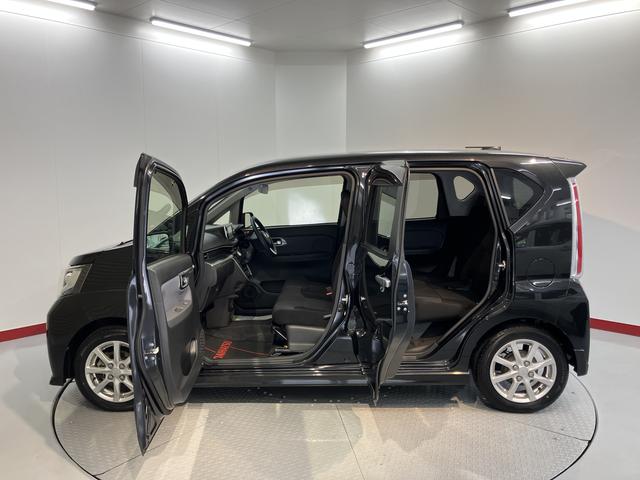 ムーヴカスタム　Ｘ　ＳＡ純正ナビ　フルセグＴＶ　ＣＤ　ＤＶＤ　ＵＳＢ　Ｂｌｕｅｔｏｏｔｈ　ＥＴＣ　オートライト　ＬＥＤヘッドライト　プッシュスタート　アイドリングストップ　ベンチシート　電動格納ドアミラー　キーフリーシステム（愛媛県）の中古車