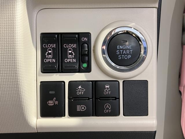 ムーヴキャンバスＧメイクアップＶＳ　ＳＡIII両側電動スライドドア　運転席シートヒーター　オートライト　ＬＥＤヘッドライト　プッシュスタート　アイドリングストップ　ベンチシート　電動格納ドアミラー　キーフリーシステム　ドラレコ（愛媛県）の中古車