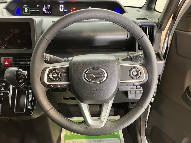 タントカスタムＲＳ両側電動スライドドア　クルーズコントロール　前席シートヒーター　オートライト　ＬＥＤヘッドライト　電動パーキング　プッシュスタート　アイドリングストップ　電動格納ドアミラー　パノラマカメラ装着車（愛媛県）の中古車