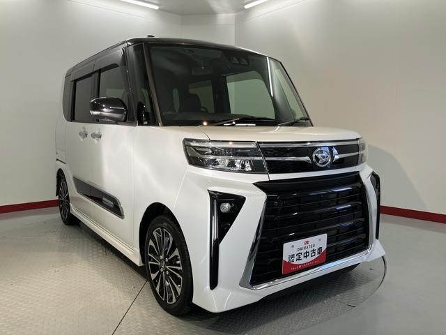 タントカスタムＲＳ両側電動スライドドア　クルーズコントロール　前席シートヒーター　オートライト　ＬＥＤヘッドライト　電動パーキング　プッシュスタート　アイドリングストップ　電動格納ドアミラー　パノラマカメラ装着車（愛媛県）の中古車