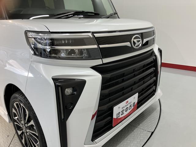 タントカスタムＲＳ両側電動スライドドア　クルーズコントロール　前席シートヒーター　オートライト　ＬＥＤヘッドライト　電動パーキング　プッシュスタート　アイドリングストップ　電動格納ドアミラー　パノラマカメラ装着車（愛媛県）の中古車