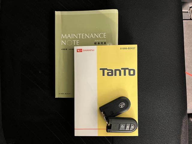 タントカスタムＸ純正ナビ　地上デジタルＴＶ　ＥＴＣ　プッシュスタート　左側電動スライドドア　運転席シートーヒーター　ＬＥＤヘッドライト　オートライト　アイドリングストップ　純正アルミホイール（愛媛県）の中古車