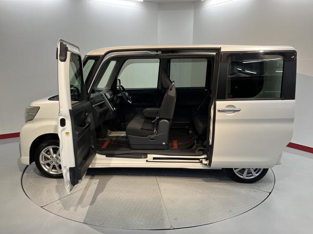 タントカスタムＸ純正ナビ　地上デジタルＴＶ　ＥＴＣ　プッシュスタート　左側電動スライドドア　運転席シートーヒーター　ＬＥＤヘッドライト　オートライト　アイドリングストップ　純正アルミホイール（愛媛県）の中古車