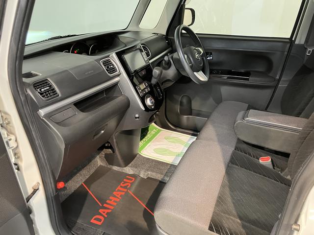 タントカスタムＸ純正ナビ　地上デジタルＴＶ　ＥＴＣ　プッシュスタート　左側電動スライドドア　運転席シートーヒーター　ＬＥＤヘッドライト　オートライト　アイドリングストップ　純正アルミホイール（愛媛県）の中古車