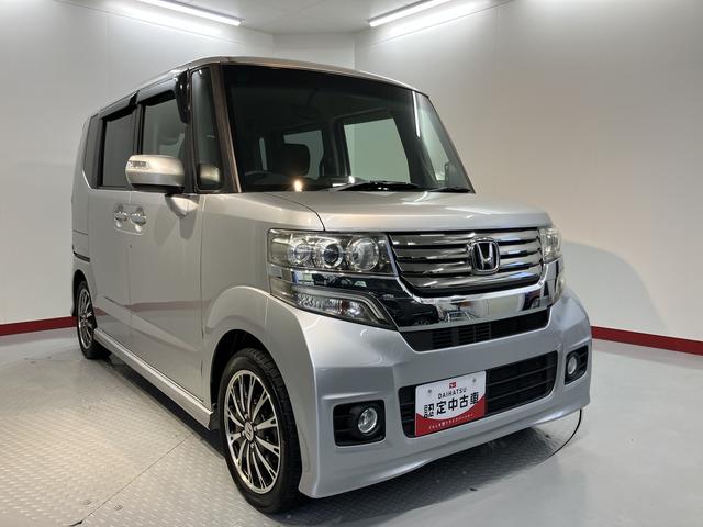 Ｎ−ＢＯＸカスタムＧ　ターボＳＳパッケージ両側電動スライドドア　純正ナビ　バックカメラ　ＥＴＣ車載器　プッシュスタート　オートエアコン　オートライト　ディスチャージヘッドライト　フォグランプ　クルーズコントロール　アイドリングストップ（愛媛県）の中古車