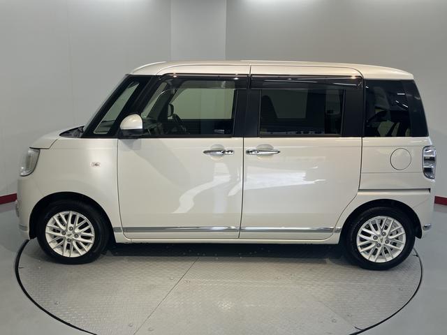 ムーヴキャンバスＧブラックインテリアリミテッド　ＳＡIII２ＷＤ　プッシュスタート　両側電動スライドドア　オートライト　オートマチックハイビーム　アイドリングストップ　ＬＥＤヘッドライト　フロントフォグランプ　ベンチシート　純正ナビ　ＣＤ　ＤＶＤ　ＵＳＢ（愛媛県）の中古車