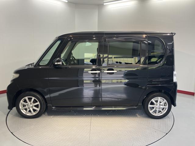 タントカスタムＸ２ＷＤ　片側電動スライドドア　アイドリングストップ　ＨＩＤヘッドライト　社外ナビ　ＣＤ　ＤＶＤ　Ｂｌｕｅｔｏｏｔｈ　ワンセグＴＶ　社外ＥＴＣ車載器　純正アルミホイール（愛媛県）の中古車