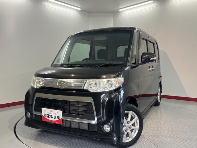 タントカスタムＸ２ＷＤ　片側電動スライドドア　アイドリングストップ　ＨＩＤヘッドライト　社外ナビ　ＣＤ　ＤＶＤ　Ｂｌｕｅｔｏｏｔｈ　ワンセグＴＶ　社外ＥＴＣ車載器　純正アルミホイール（愛媛県）の中古車