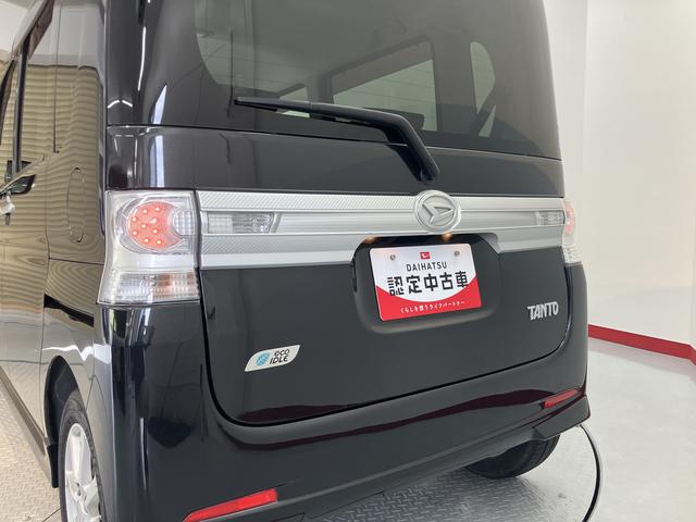 タントカスタムＸ２ＷＤ　片側電動スライドドア　アイドリングストップ　ＨＩＤヘッドライト　社外ナビ　ＣＤ　ＤＶＤ　Ｂｌｕｅｔｏｏｔｈ　ワンセグＴＶ　社外ＥＴＣ車載器　純正アルミホイール（愛媛県）の中古車
