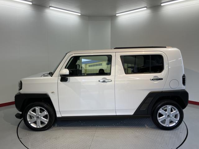 タフトＧ　クロムベンチャー前席シートヒーター　クルーズコントロール　オートライト　ＬＥＤヘッドライト　プッシュスタート　アイドリングストップ　電動パーキング　サンルーフ　バックカメラ装着車（愛媛県）の中古車