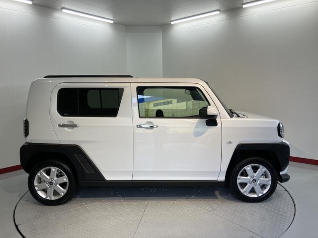 タフトＧ　クロムベンチャー前席シートヒーター　クルーズコントロール　オートライト　ＬＥＤヘッドライト　プッシュスタート　アイドリングストップ　電動パーキング　サンルーフ　バックカメラ装着車（愛媛県）の中古車