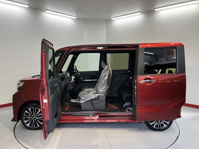 タントカスタムＲＳ純正ナビ　バックモニター　フルセグＴＶ　ＣＤ　ＤＶＤ　ＵＳＢ　Ｂｌｕｅｔｏｏｔｈ　ドラレコ　ＥＴＣ　両側電動スライドドア　前席シートヒーター　オートライト　ＬＥＤヘッドライト　プッシュスタート（愛媛県）の中古車