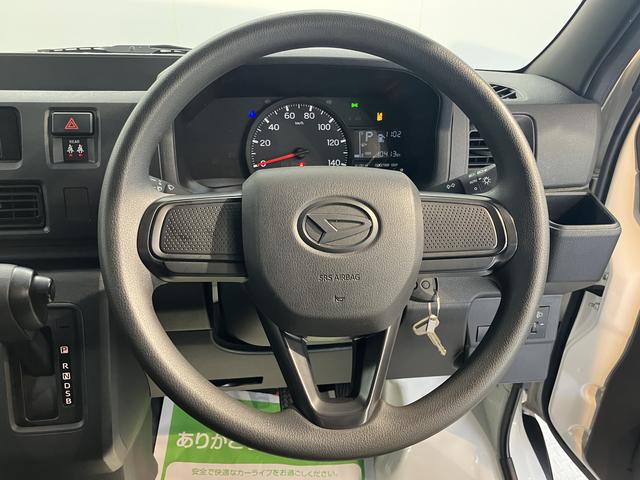 ハイゼットカーゴＤＸスマートアシスト　２ＷＤ　ＣＶＴ　ラジオ　キーレスエントリー　両側スライドドア　アイドリングストップ　エアコン　パワステ　障害物センサー　オートライト（愛媛県）の中古車