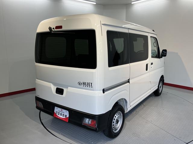 ハイゼットカーゴＤＸスマートアシスト　４ＷＤ　ＣＶＴ　ラジオ　キーレスエントリー　両側スライドドア　アイドリングストップ　エアコン　パワステ　障害物センサー　オートライト（愛媛県）の中古車