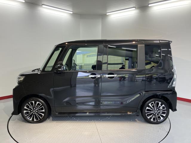 タントカスタムRSリミテッド純正ナビ バックモニター フルセグTV CD DVD Bluetooth ETC 両側電動スライドドア クルーズコントロール オートライト LEDヘッドライト 障害物センサー 電動パーキング(愛媛県)の中古車