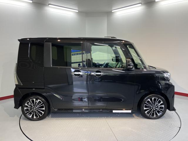 タントカスタムRSリミテッド純正ナビ バックモニター フルセグTV CD DVD Bluetooth ETC 両側電動スライドドア クルーズコントロール オートライト LEDヘッドライト 障害物センサー 電動パーキング(愛媛県)の中古車