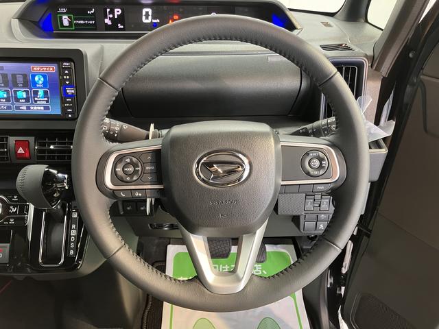 タントカスタムRSリミテッド純正ナビ バックモニター フルセグTV CD DVD Bluetooth ETC 両側電動スライドドア クルーズコントロール オートライト LEDヘッドライト 障害物センサー 電動パーキング(愛媛県)の中古車