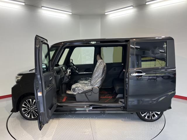 タントカスタムRSリミテッド純正ナビ バックモニター フルセグTV CD DVD Bluetooth ETC 両側電動スライドドア クルーズコントロール オートライト LEDヘッドライト 障害物センサー 電動パーキング(愛媛県)の中古車