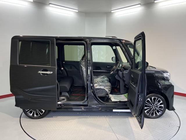 タントカスタムRSリミテッド純正ナビ バックモニター フルセグTV CD DVD Bluetooth ETC 両側電動スライドドア クルーズコントロール オートライト LEDヘッドライト 障害物センサー 電動パーキング(愛媛県)の中古車