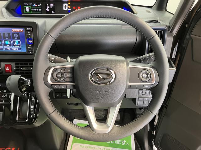 タントカスタムＲＳリミテッド純正ナビ　バックモニター　フルセグＴＶ　ＣＤ　ＤＶＤ　Ｂｌｕｅｔｏｏｔｈ　ＥＴＣ　両側電動スライドドア　クルーズコントロール　前席シートヒーター　障害物センサー　ＬＥＤヘッドライト　電動パーキング（愛媛県）の中古車