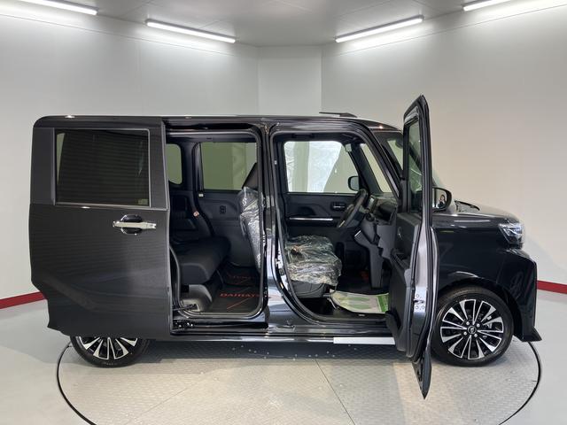 タントカスタムＲＳリミテッド純正ナビ　バックモニター　フルセグＴＶ　ＣＤ　ＤＶＤ　Ｂｌｕｅｔｏｏｔｈ　ＥＴＣ　両側電動スライドドア　クルーズコントロール　前席シートヒーター　障害物センサー　ＬＥＤヘッドライト　電動パーキング（愛媛県）の中古車