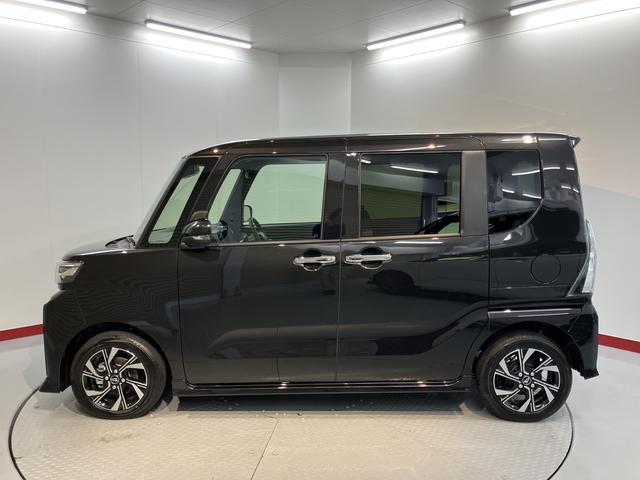 タントカスタムX両側電動スライドドア 前席シートヒーター オートライト LEDヘッドライト 電動パーキング プッシュスタート アイドリングストップ 障害物センサー 電動格納ドアミラー バックカメラ装着車(愛媛県)の中古車