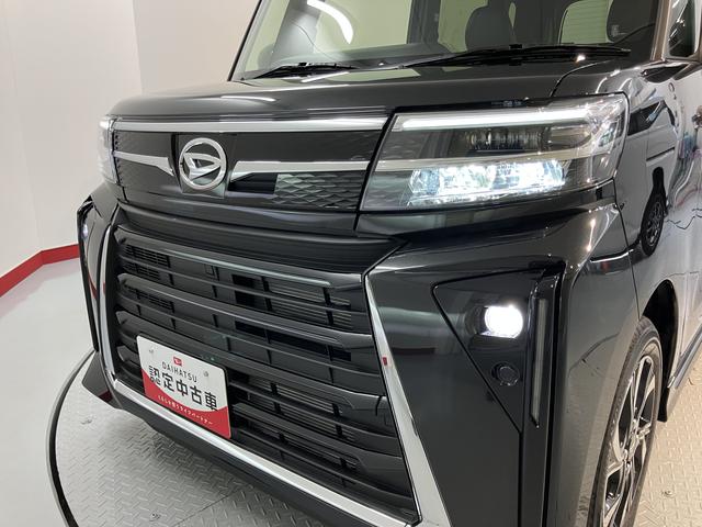 タントカスタムX両側電動スライドドア 前席シートヒーター オートライト LEDヘッドライト 電動パーキング プッシュスタート アイドリングストップ 障害物センサー 電動格納ドアミラー バックカメラ装着車(愛媛県)の中古車