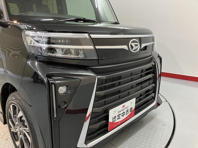 タントカスタムX両側電動スライドドア 前席シートヒーター オートライト LEDヘッドライト 電動パーキング プッシュスタート アイドリングストップ 障害物センサー 電動格納ドアミラー バックカメラ装着車(愛媛県)の中古車