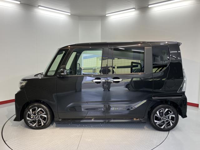 タントカスタムX両側電動スライドドア 前席シートヒーター オートライト LEDヘッドライト 障害物センサー プッシュスタート アイドリングストップ ベンチシート 電動パーキング 電動格納ドアミラー バックカメラ装着車(愛媛県)の中古車