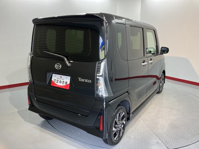タントカスタムX両側電動スライドドア 前席シートヒーター オートライト LEDヘッドライト 障害物センサー プッシュスタート アイドリングストップ ベンチシート 電動パーキング 電動格納ドアミラー バックカメラ装着車(愛媛県)の中古車