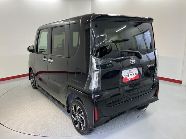 タントカスタムX両側電動スライドドア 前席シートヒーター オートライト LEDヘッドライト 障害物センサー プッシュスタート アイドリングストップ ベンチシート 電動パーキング 電動格納ドアミラー バックカメラ装着車(愛媛県)の中古車