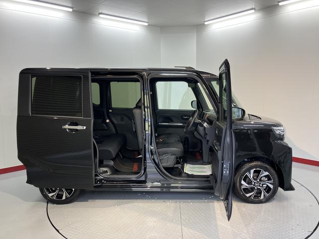 タントカスタムX両側電動スライドドア 前席シートヒーター オートライト LEDヘッドライト 障害物センサー プッシュスタート アイドリングストップ ベンチシート 電動パーキング 電動格納ドアミラー バックカメラ装着車(愛媛県)の中古車