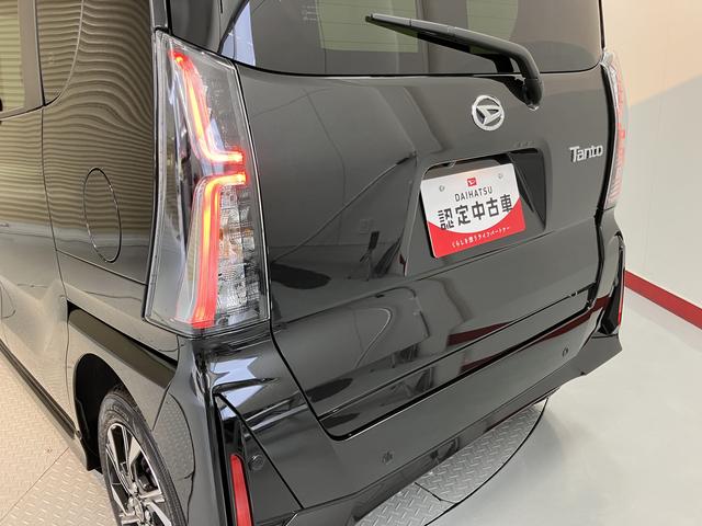 タントカスタムX両側電動スライドドア 前席シートヒーター オートライト LEDヘッドライト 障害物センサー プッシュスタート アイドリングストップ ベンチシート 電動パーキング 電動格納ドアミラー バックカメラ装着車(愛媛県)の中古車