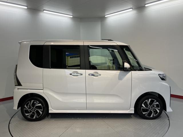 タントカスタムＸ両側電動スライドドア　前席シートヒーター　オートライト　ＬＥＤヘッドライト　障害物センサー　プッシュスタート　アイドリングストップ　ベンチシート　電動パーキング　電動格納ドアミラー　バックカメラ装着車（愛媛県）の中古車