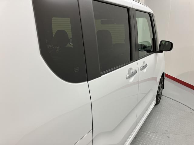 タントカスタムＸ両側電動スライドドア　前席シートヒーター　オートライト　ＬＥＤヘッドライト　障害物センサー　プッシュスタート　アイドリングストップ　ベンチシート　電動パーキング　電動格納ドアミラー　バックカメラ装着車（愛媛県）の中古車