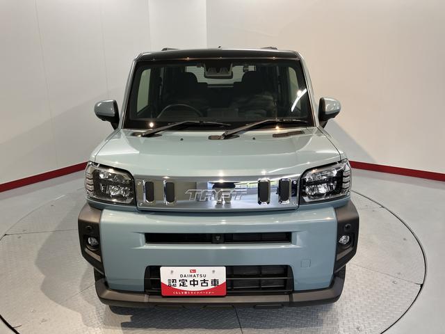 タフトＧ純正ナビ　パノラマモニター　フルセグＴＶ　ＣＤ　ＤＶＤ　ＵＳＢ　Ｂｌｕｅｔｏｏｔｈ　ドラレコ　クルーズコントロール　前席シートヒーター　オートライト　ＬＥＤヘッドライト　障害物センサー　電動パーキング（愛媛県）の中古車