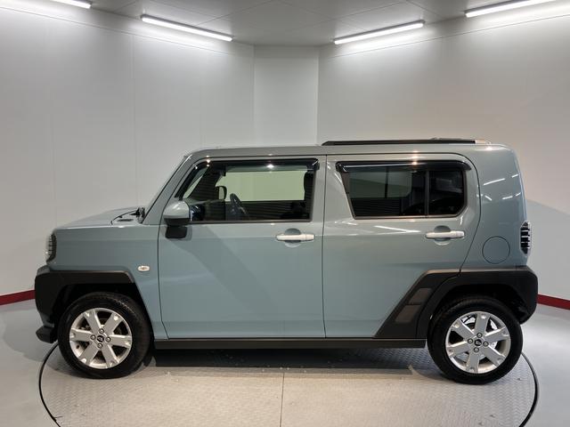 タフトＧ純正ナビ　バックモニター　フルセグＴＶ　ＣＤ　ＤＶＤ　ＵＳＢ　Ｂｌｕｅｔｏｏｔｈ　ＥＴＣ　ドラレコ　前席シートヒーター　オートライト　ＬＥＤヘッドライト　障害物センサー　電動パーキング　キーフリー（愛媛県）の中古車