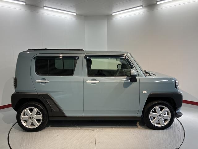 タフトＧ純正ナビ　バックモニター　フルセグＴＶ　ＣＤ　ＤＶＤ　ＵＳＢ　Ｂｌｕｅｔｏｏｔｈ　ＥＴＣ　ドラレコ　前席シートヒーター　オートライト　ＬＥＤヘッドライト　障害物センサー　電動パーキング　キーフリー（愛媛県）の中古車